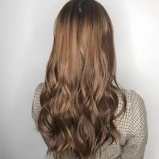 ロング カラー 髪質改善 /絹髪🫧ゆたかのヘアスタイル