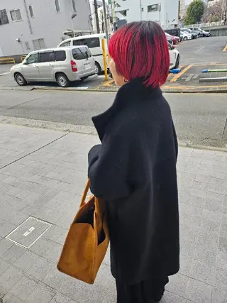 ショート 谷 結奈のヘアスタイル