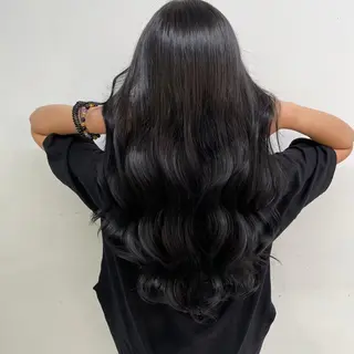 ロング カラー ［銀座］淡色 ラベンダー🫧大村のヘアスタイル