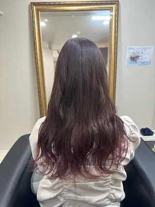 ロング カラー 中原 澪のヘアスタイル