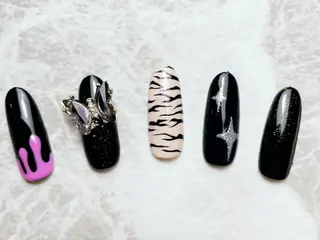 ネイル マジック ミラーのネイルデザイン