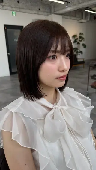 ショート Li's所属・渡辺 皐志 Li's 布施のヘアスタイル