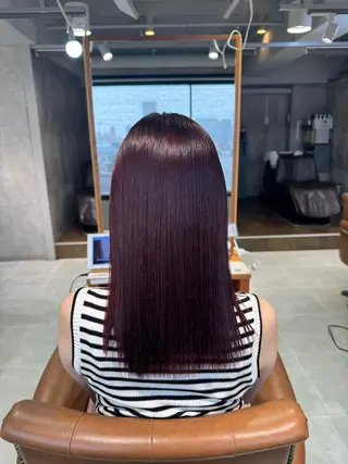 カラー ANKHCROSS Hiyori💙のヘアスタイル