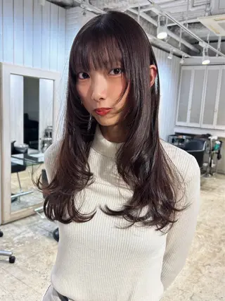 ロング はな ∕カットモデル募集中のヘアスタイル