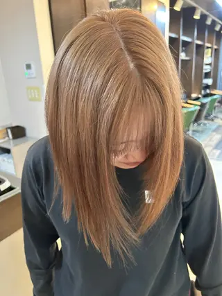 カラー 筑紫野美容師 すずのヘアスタイル