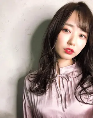 ロング パーマ Hikaru Takahashiのヘアスタイル