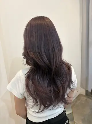 ロング カラー yoru+d nanaのヘアスタイル