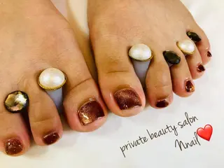 ネイル 🌿Nnail🌿 プライベートサロンのネイルデザイン