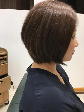 ショート クラッチムク博多小川 旭のヘアスタイル