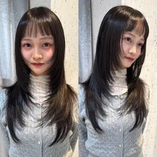 ロング カラー mai / linoah˚✧のヘアスタイル
