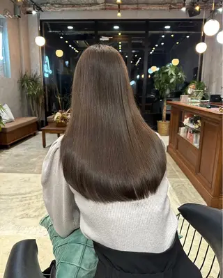 ロング 🩵縮毛矯正・ボブ 岩原朋也🩵のヘアスタイル