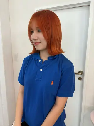 ミディアム カラー ichika/福岡 /透明感カラー🤎のヘアスタイル