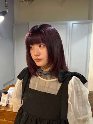 ミディアム カラー 🤩噂のMr.髪ポジ ティブ®️yu🤩のヘアスタイル