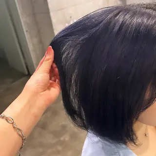ミディアム 横浜美容室/透明感 カラー/レイヤーのヘアスタイル
