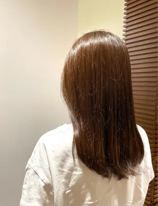 ロング カラー 井上 ほのかのヘアスタイル