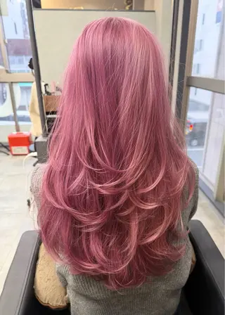 カラー りこ / ケアブリーチ🎀🫧のヘアスタイル