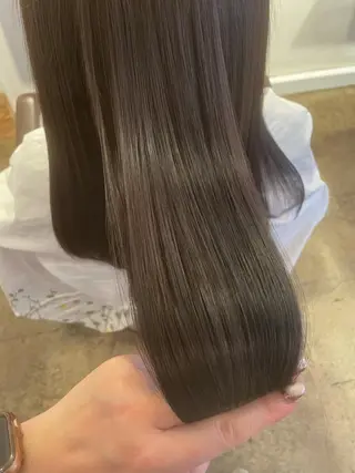 セミロング ヘアアレンジ 鴫原 亜弥のヘアスタイル