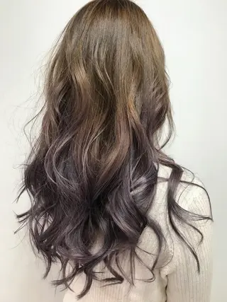 ロング カラー 松本 俊樹のヘアスタイル