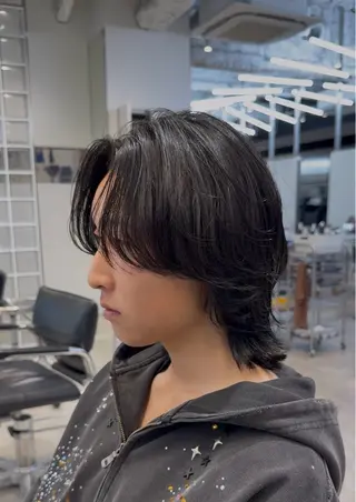 ミディアム パーマ 【fifth】渡部 永遠のヘアスタイル