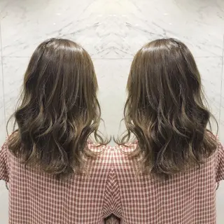 ミディアム カラー 重政 和樹のヘアスタイル