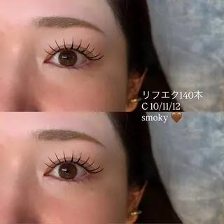 マツエク・マツパ EYELA甲府昭和 hiraiのマツエク・マツパデザイン