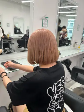 ロング カラー ウルフカットマスター みつきのヘアスタイル