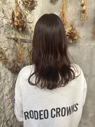 ロング カラー 竹内 麻乃のヘアスタイル