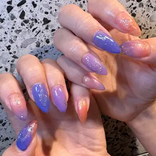 ネイル RIEKO🍒 ワンホン♡推しネイルのネイルデザイン