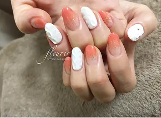 ネイル フルリール 【プライベートサロンのネイルデザイン