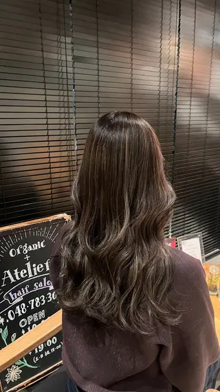 ロング カラー 田中 美月 / ハイトーンカラーのヘアスタイル