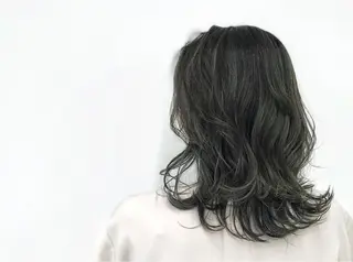 セミロング カラー ⭐️当日OK⭐️ 岩田峻のヘアスタイル