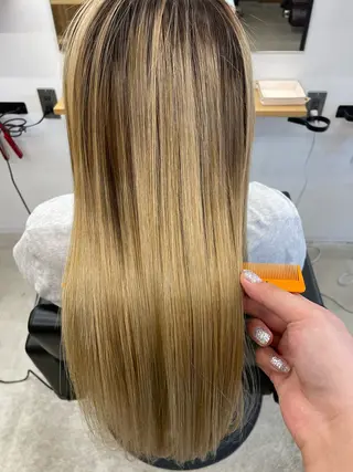 ロング 髪質改善/ハイライト /🌈瀧澤夕花のヘアスタイル