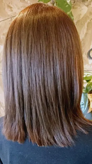 ミディアム 清水 旭美のヘアスタイル