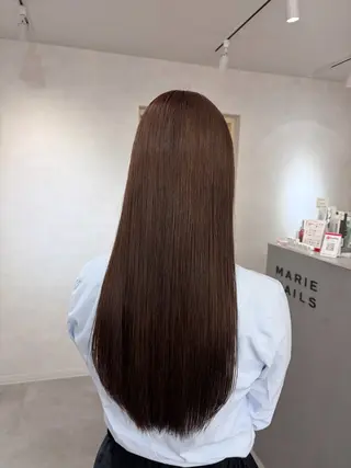 ロング 田中 蓮華のヘアスタイル