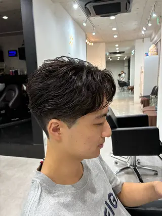 ショート パーマ メンズ 【町田のパーマ職人】 颯太のヘアスタイル
