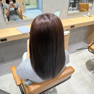 セミロング カラー YUZU 🤖💎のヘアスタイル