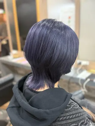 ショート カラー 横浜/ケアブリーチ /人毛エクステのヘアスタイル
