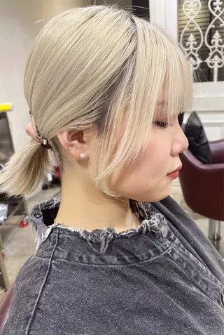 ミディアム ゆい .🎀のヘアスタイル