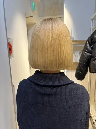 ショート ✨津田佐功/兵庫三宮 /カラー/縮毛矯正✨のヘアスタイル