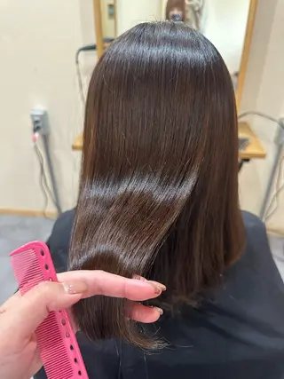 セミロング 艶カラー/ Nanamiのヘアスタイル