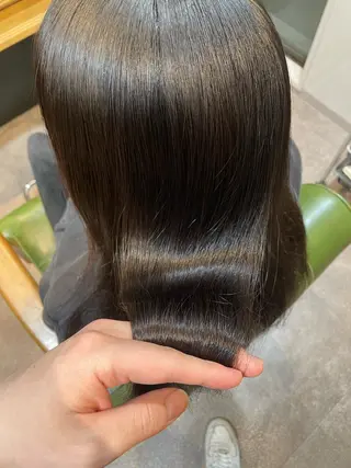 セミロング 美髪 透明感カラーSotaのヘアスタイル