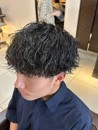 ショート パーマ 失敗しないパーマ 稲葉/草薙のヘアスタイル