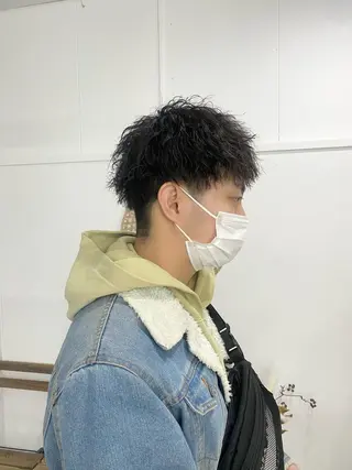 ショート パーマ メンズ ひなの .のその他イメージ