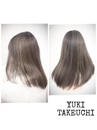 セミロング パーマ 武内 由貴のヘアスタイル