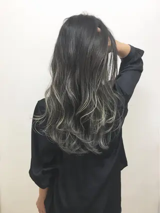 ロング カラー 髪質改善タムラ アユコのヘアスタイル