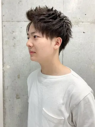 ショート イシイ リョウヘイのヘアスタイル