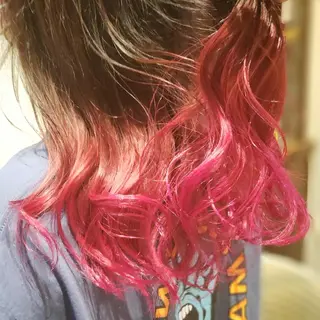 ロング カラー 槌本 健成のヘアスタイル