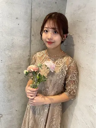 ロング ヘアアレンジ 美髪× ヘアセット✨Araiのヘアスタイル