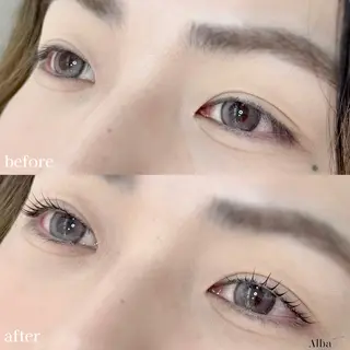 メンズ マツエク・マツパ 🌸Alba🌸 勅使川原のマツエク・マツパデザイン