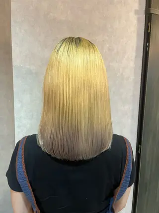 ミディアム Makino🌷 牧野有花のヘアスタイル